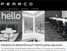 Tablet Screenshot of pearco.fi